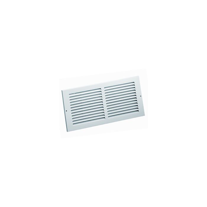 20 x 10 in 129 sq-in Steel Wall Return Grille