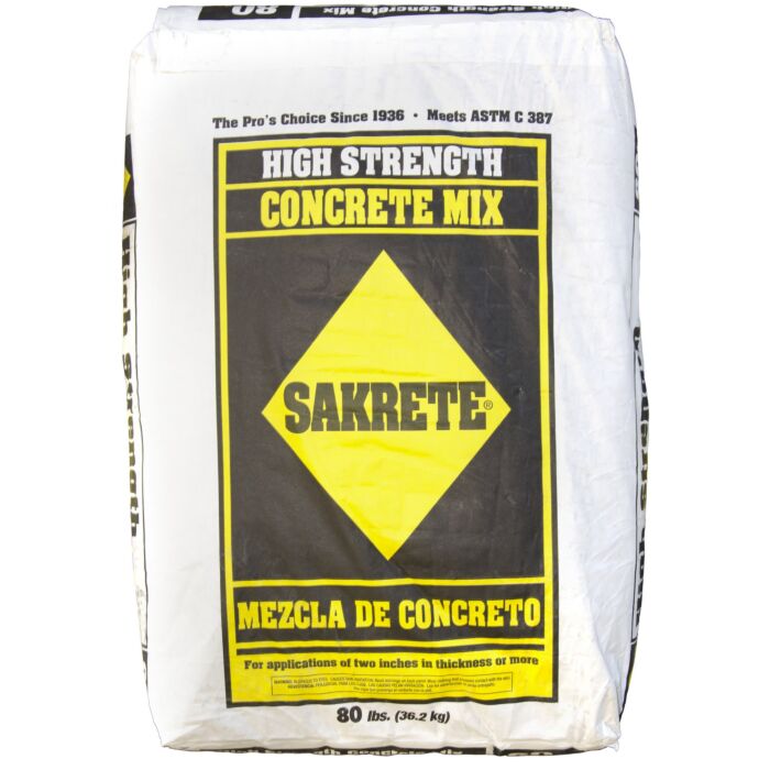 Sakrete High Strength Concrete Mix 4,000 PSI
