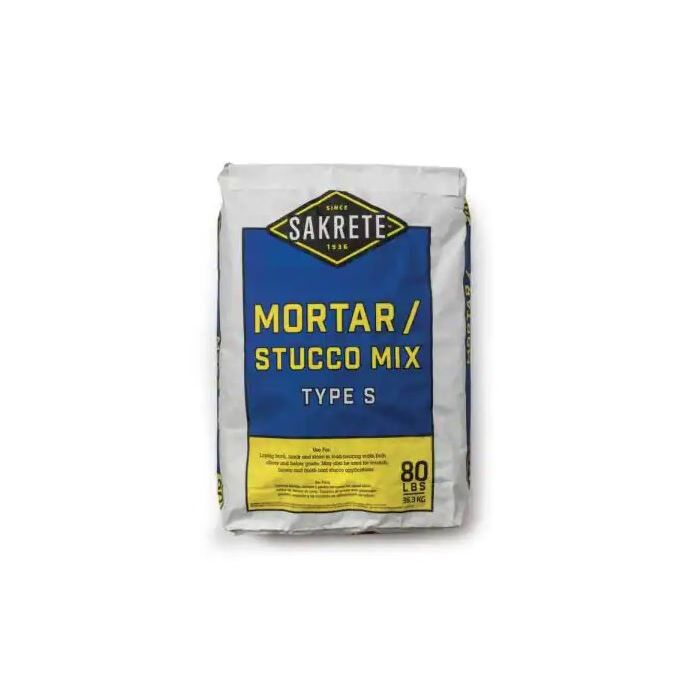 Sakrete Mortar Mix 80lb Type S
