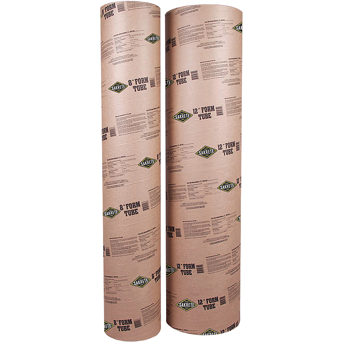 SAKRETE® 65475000 16 in 48 in Fiber Concrete Form Tube