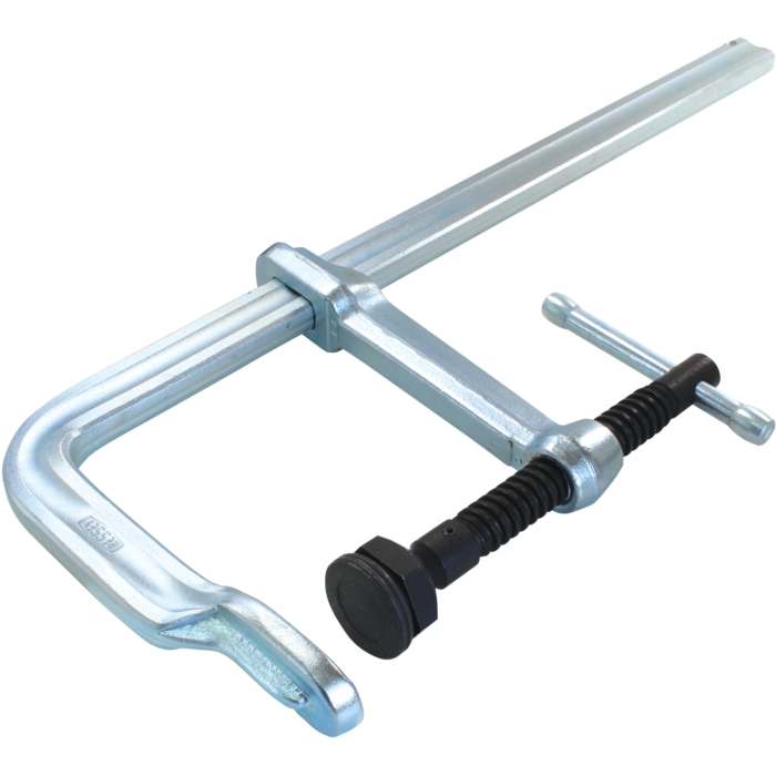 Bessey Tools classiX Series Clamp, 16 Inch Capacity 5-1/2 Inch Throat Depth, Heavy Duty Pad