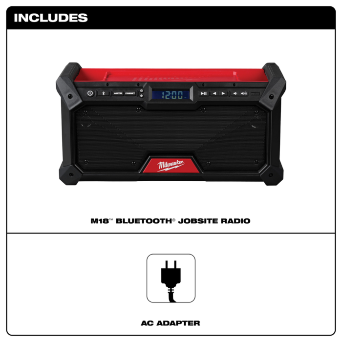 Milwaukee M18™ Bluetooth® Jobsite Radio