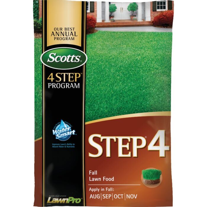 Scotts 4 Step Program Step 4 37.84 Lb. 15,000 Sq. Ft. Fall Lawn Food