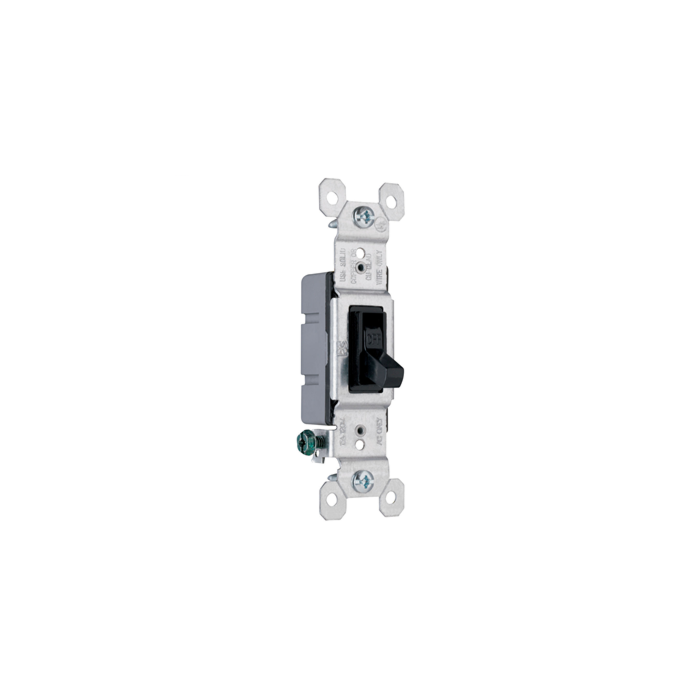 Pass & Seymour TradeMaster Grounding Toggle Switch 660BKG