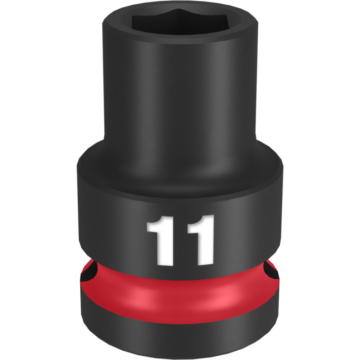 Milwaukee SHOCKWAVE™ Impact Duty 1/2" Drive 11MM Standard 6 Point Socket