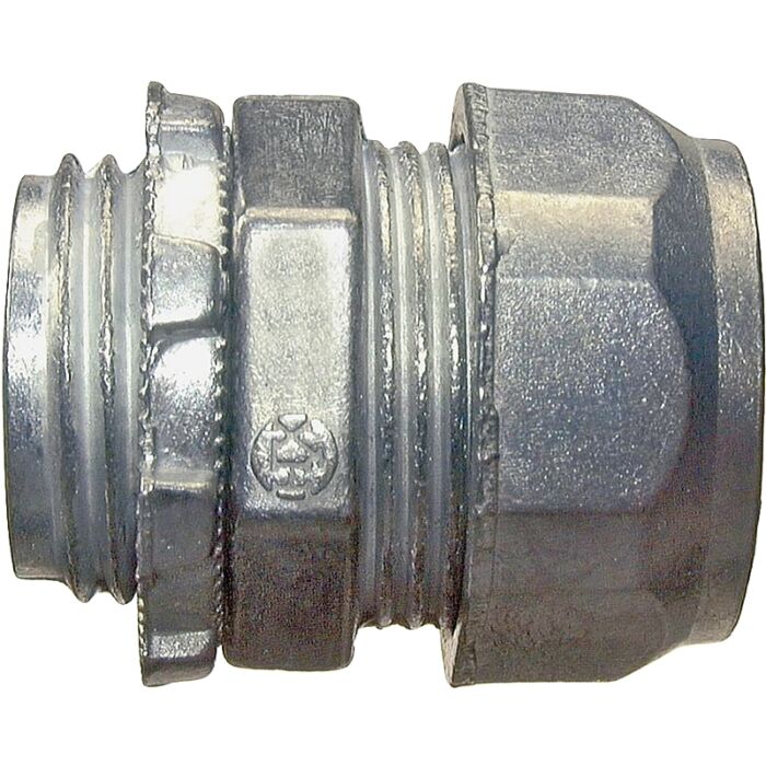 Halex 02110 Connector, 1 in Compression, Zinc