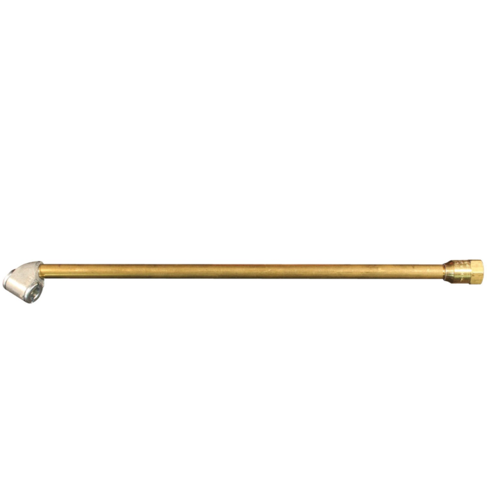 Milton Dual-Head Air Chuck 12-in Extended Reach, 1/4" FNPT, Professional Tire Air Chuck 150 PSI Semi Truck Accessories, Dually Tire Chuck, RV accessories - Box of 5