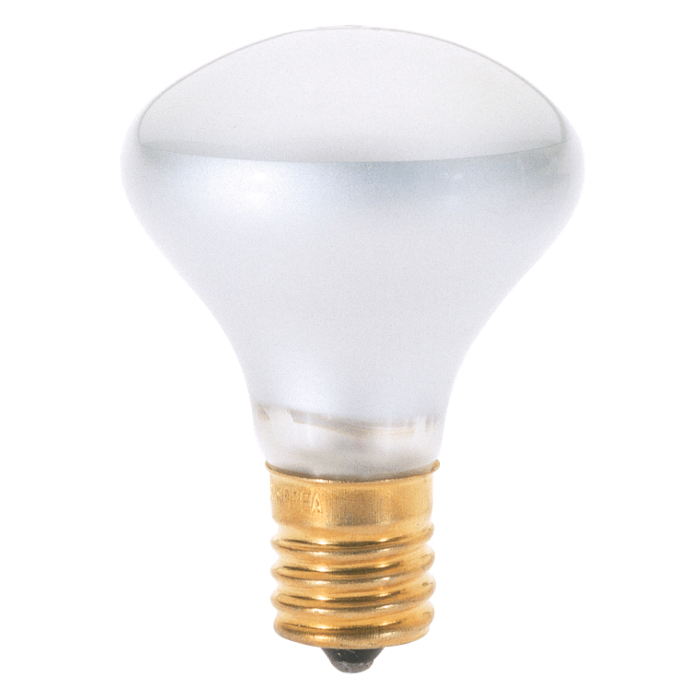 Satco 25 Watt R14 Incandescent - Frost - 1500 Average rated hours - 135 Lumens - Intermediate base - 120 Volt - Carded