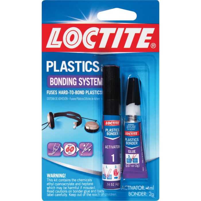 Loctite Plastic Glue Bonder - 2 gm