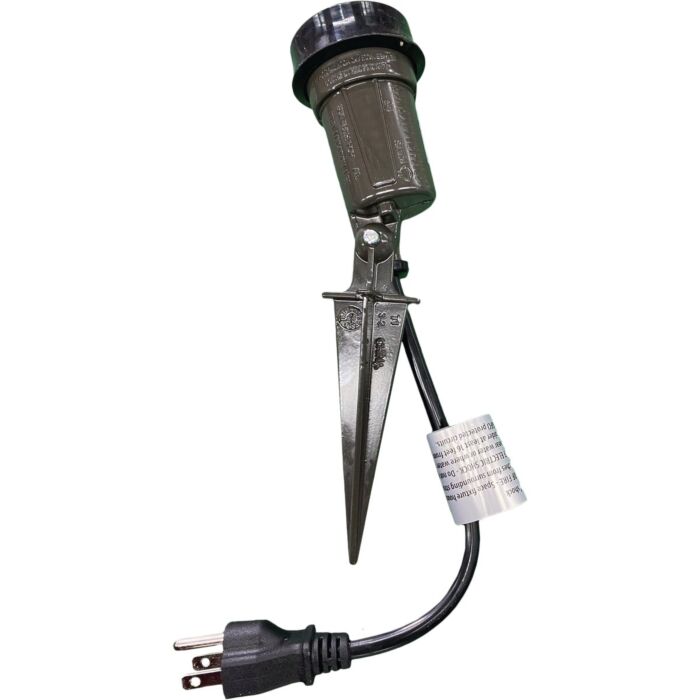 Southwire Floodlight Holder w/Spike, Metal