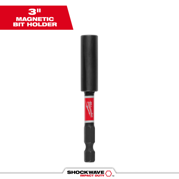 Milwaukee SHOCKWAVE™ Impact Duty 3" Magnetic Bit Holder