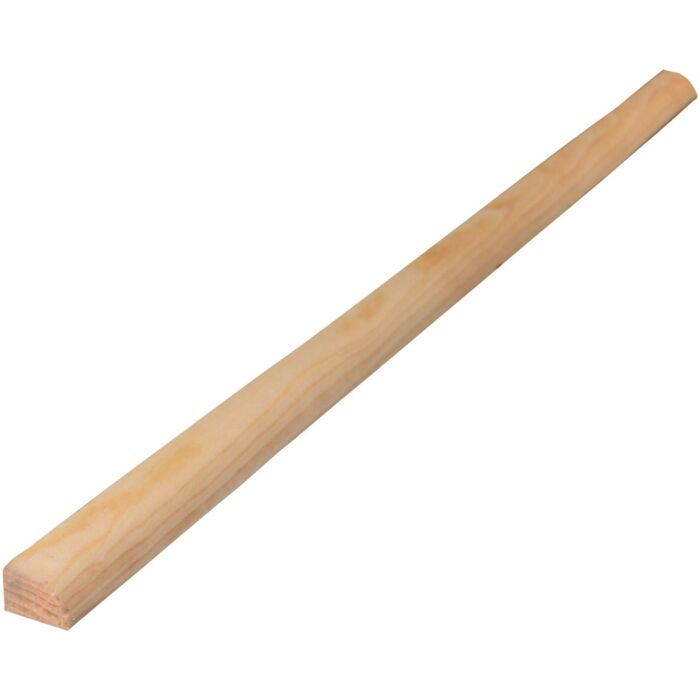 Alexandria Moulding 1/2 In. W. x 3/4 In. H. x 8 Ft. L. Solid Pine Base Shoe Molding