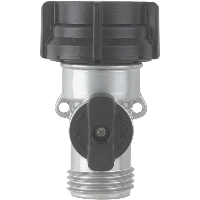 Gilmour 05V Shut-Off Valve, Zinc Body, Chrome