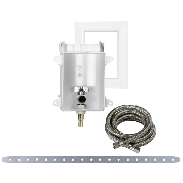 SIOUX CHIEF NO LEAD OXBOX ICE PEX F1807 W/SS HOSE NO ARRESTER