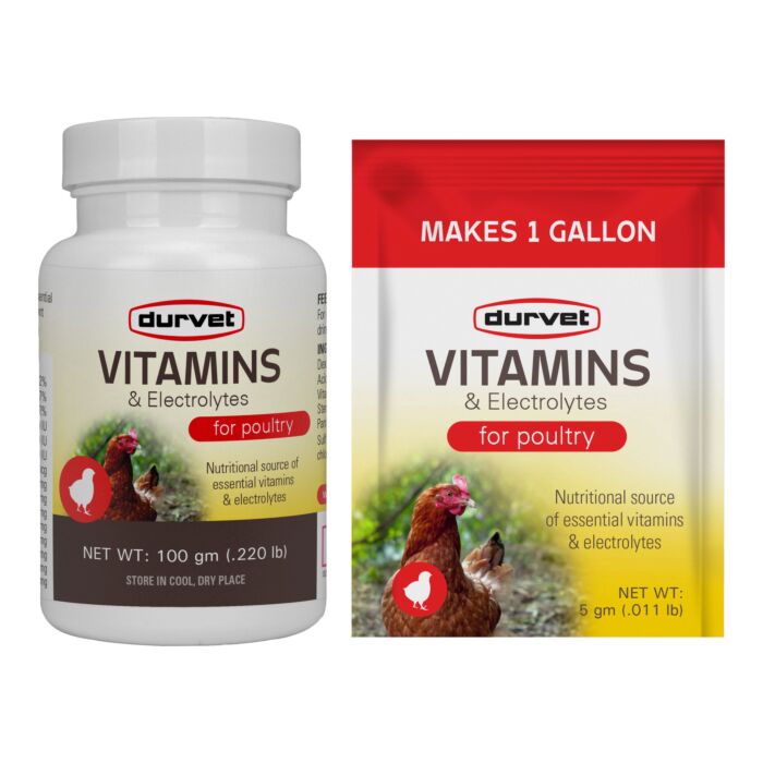 Durvet 100 g Powder Form Light brown Vitamin and Electrolyte