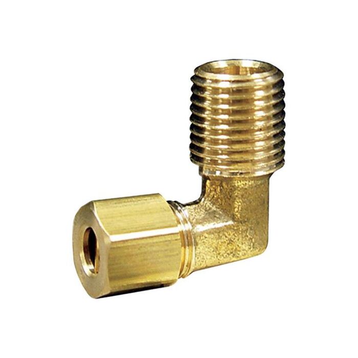 JMF Company 5/16 in x 1/8 in Compression x MPT 125-400 psi 90 deg Street Elbow