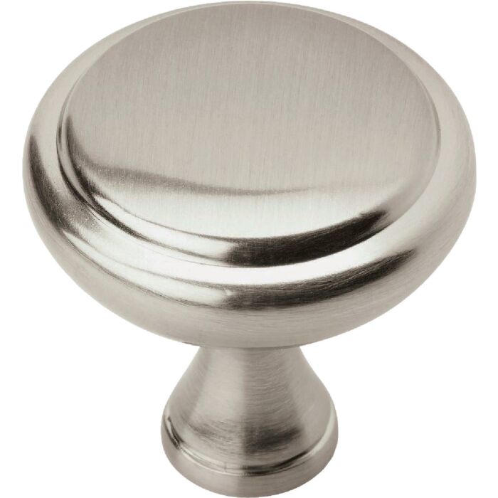 Amerock Arden Cabinet Knob (Satin Nickel - 6pk) 1-1/4 in.