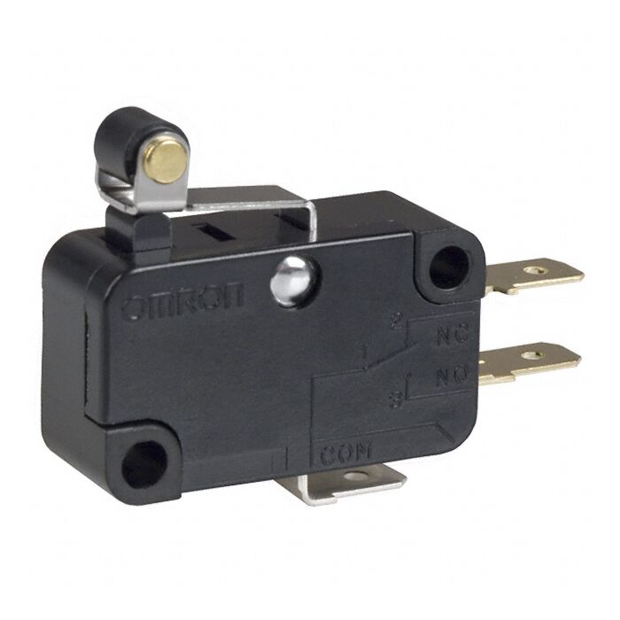 Omron 250/125 VAC/DC 10 A/600 mA Roller Lever Limit Switch
