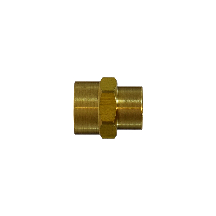 Pressure Connections Corp Coupler 1/4 x 1/8 in Female Pipe Coupler