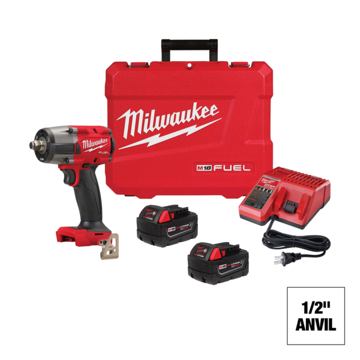Milwaukee M18 FUEL™ 1/2 " Mid-Torque Impact Wrench w/ Friction Ring Kit