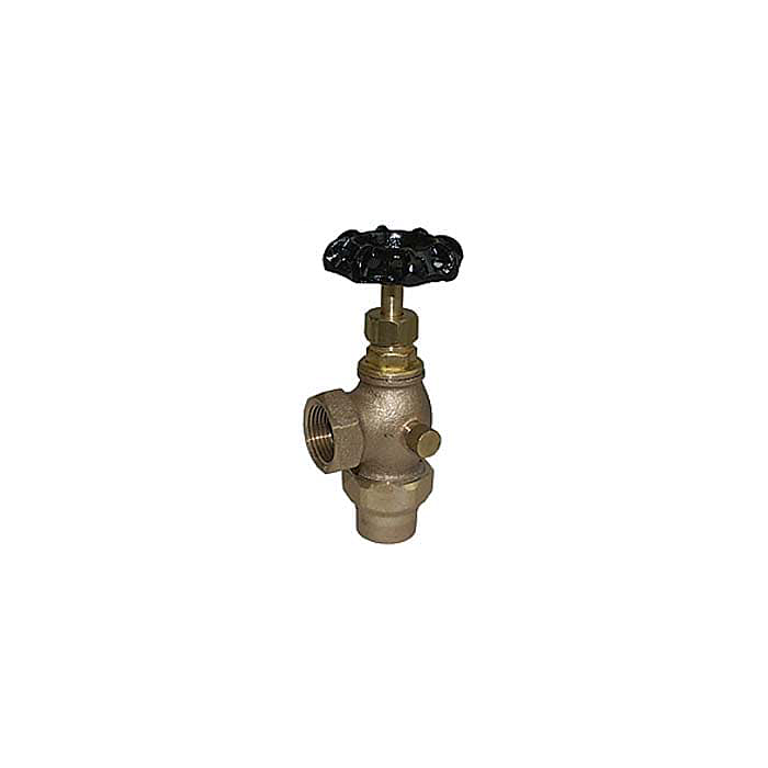 3/4 Flare x 3/4 FNPT T-442 NL No Lead Bronze Meter Valve