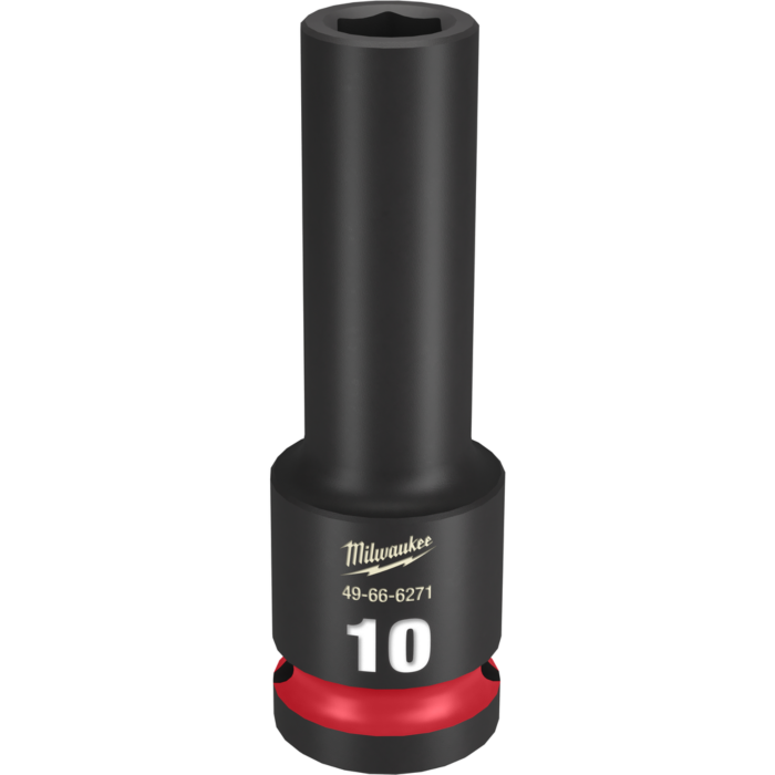 Milwaukee SHOCKWAVE™ Impact Duty 1/2" Drive 10MM Deep 6 Point Socket