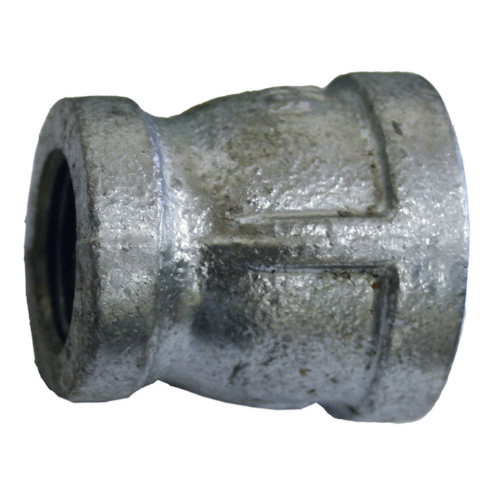 1/2" x 1/8" Reducing Coupling Galvanized