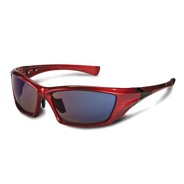 STIHL Red Frame Safety Glasses (Blue Mirror Lens)
