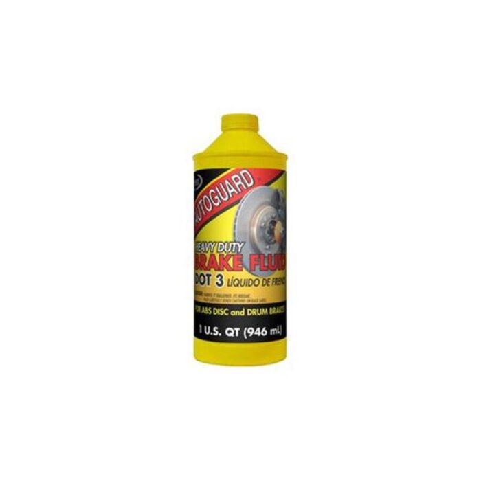 Warren Oil Autoguard DOT3 Brake Fluid 12oz