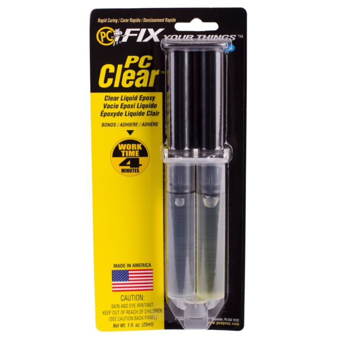 PC Epoxy Protective Coating Liquid Epoxy Adhesive (Clear) 1 oz