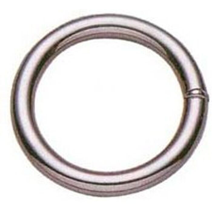 3/16"x1" Steel Ring Nickel