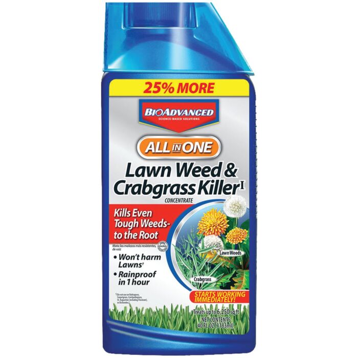 BioAdvanced All-in-1 40 Oz. Concentrate Crabgrass & Weed Killer