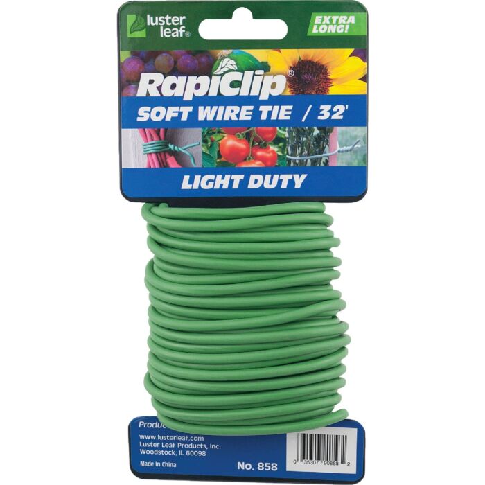 Rapiclip Soft Wire Plant Tie (Green) 32 ft
