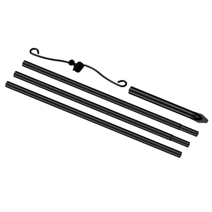 More Birds Steel Bird Feeder Pole Kit (5pc)