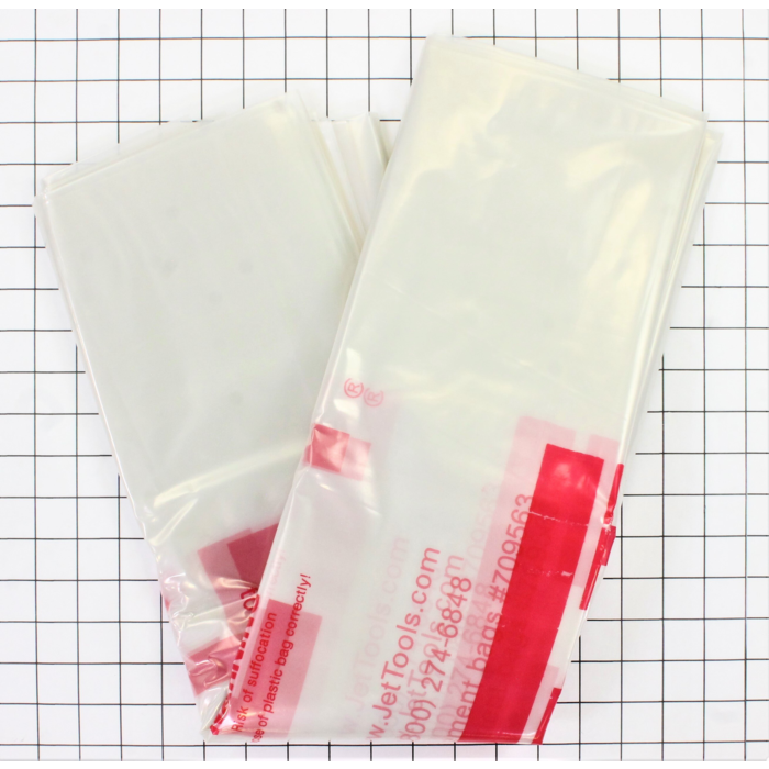 Jet Tools JET — CB-5 Replacement Clear Plastic Dust Collection Bags, Pack of 5