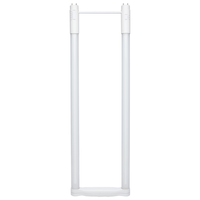 Satco 11.5/13/15 Wattage Selectable T8 U-Bend LED - 30K/35K/40K/50K/65K CCT Selectable - 6-Inch - Frost Finish - 120-277 Range Voltage