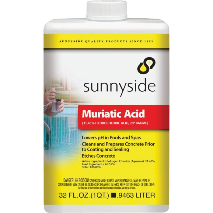 Sunnyside 32 Oz. Muriatic Acid