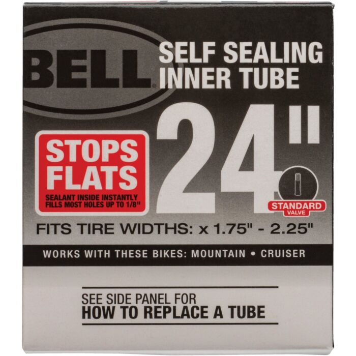 Bell Sports Self-Sealing Bicycle Tube - 24 in.