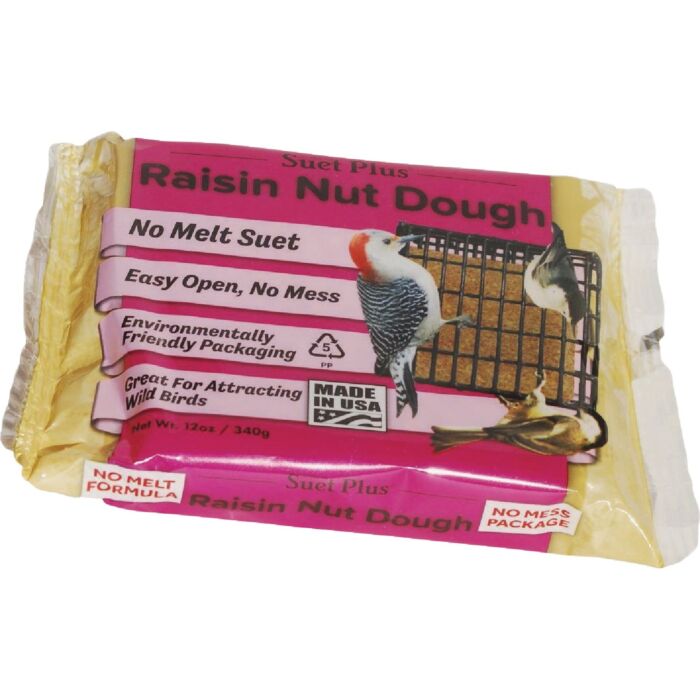 Suet Plus Raisin Nut Suet Dough - 12 oz