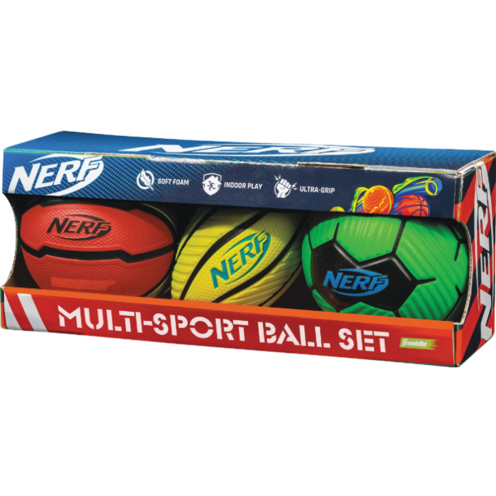 Franklin Nerf Mini Foam Ball Set (3pk)