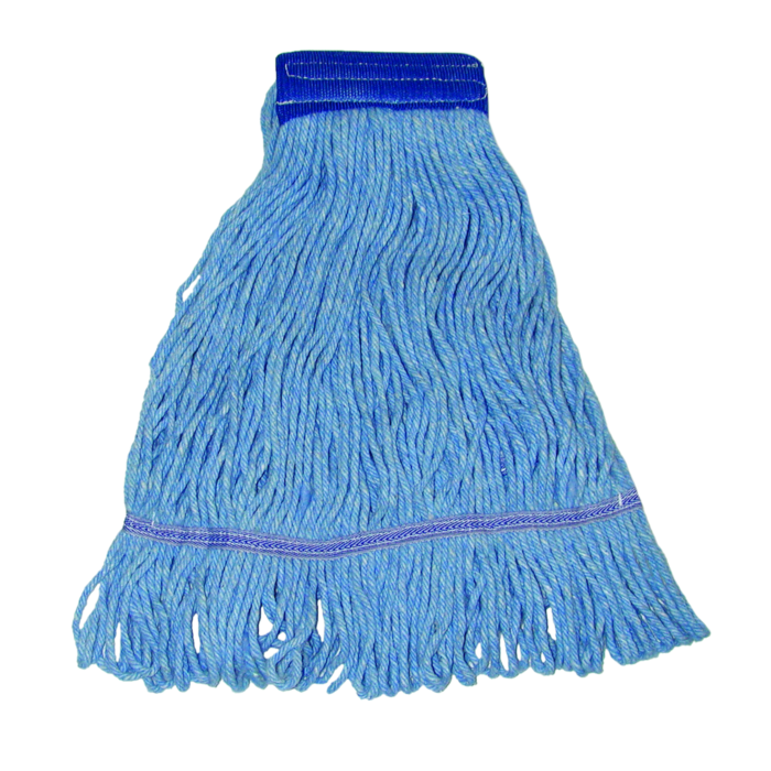 Magnolia Brush Looped End Wet Mop Blue 20oz