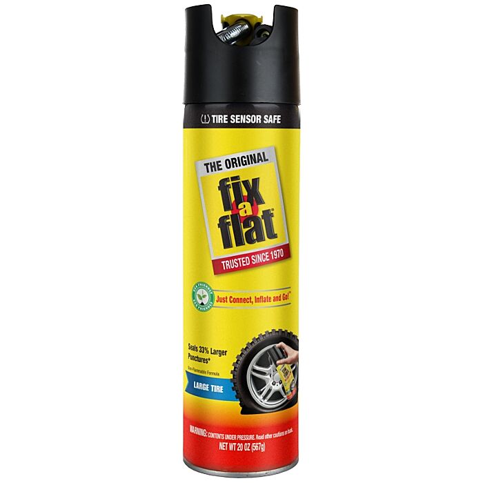 Fix-a-Flat S60430 Tire Repair Inflator, 20 oz, Can, Characteristic