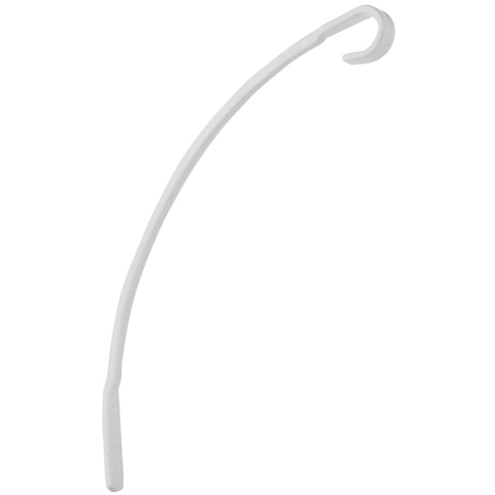 National Hardware V2675 Series N283-150 Plant Bracket, 15 in L, Steel, White