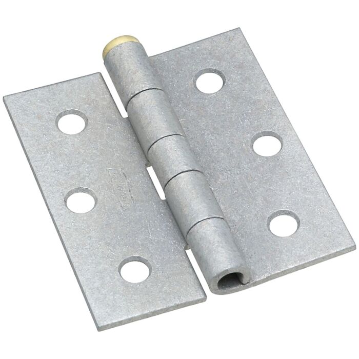 National Hardware N115-576 Screen/Storm Door Hinge, Steel, Galvanized, Surface Mounting, 45 lb