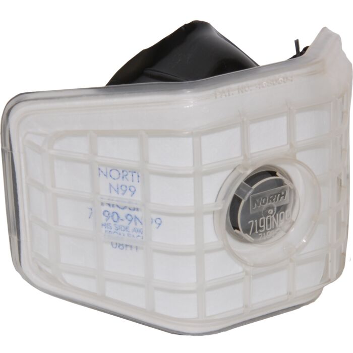North® by Honeywell 7190N99 One Size Fits All N99 PVC Half Mask Respirator