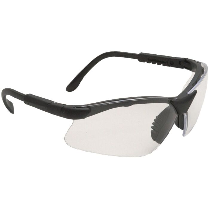 Radians Revelation Safety Glasses (Black Frame/Clear Lens)
