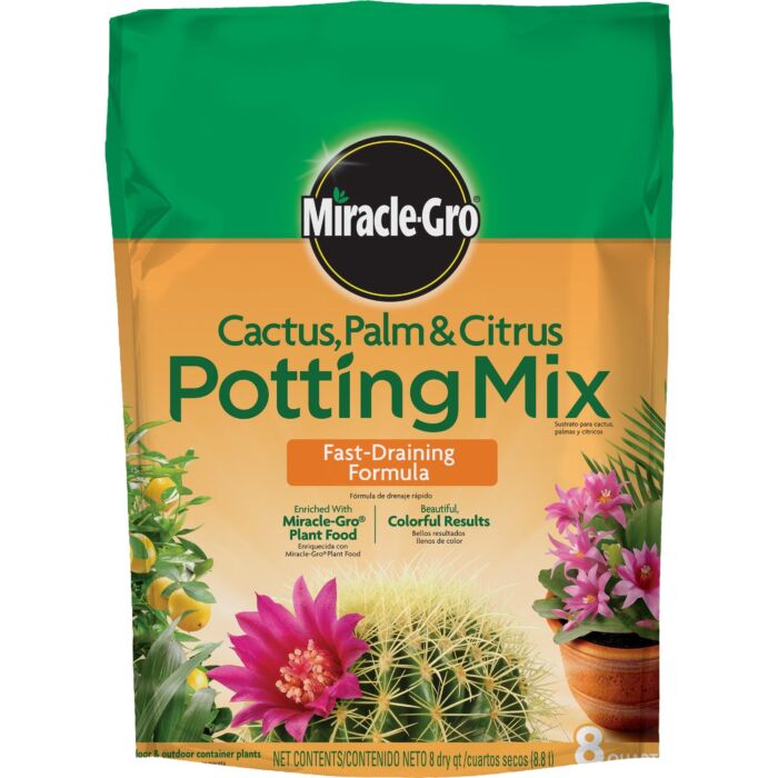 Miracle-Gro Cactus, Palm, & Citrus Potting Mix - 8 qt