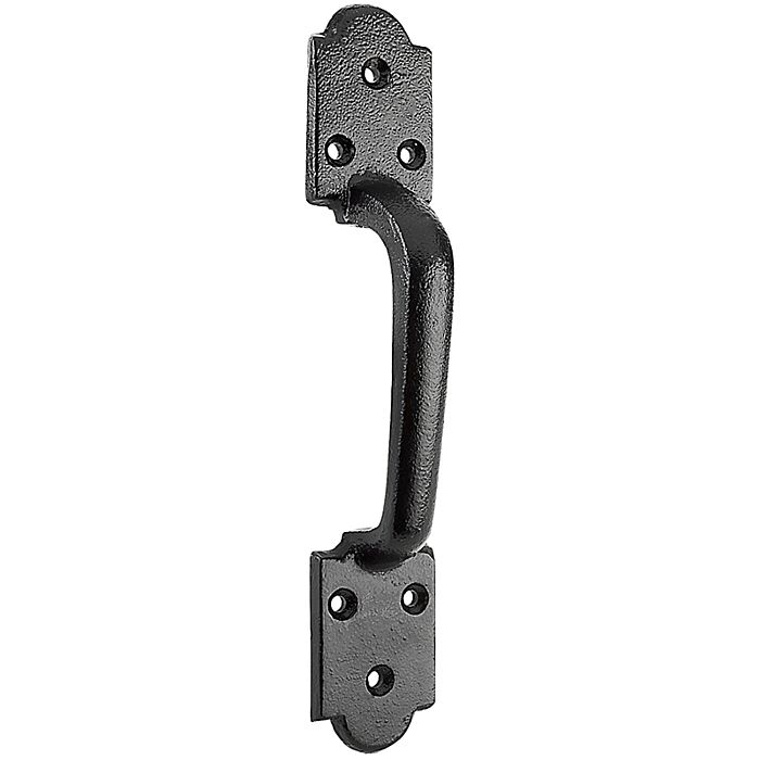 National Hardware N100-055 Arched Gate Pull, 8-1/2 in H, 1-5/8 in W, Steel, Powder-Coated