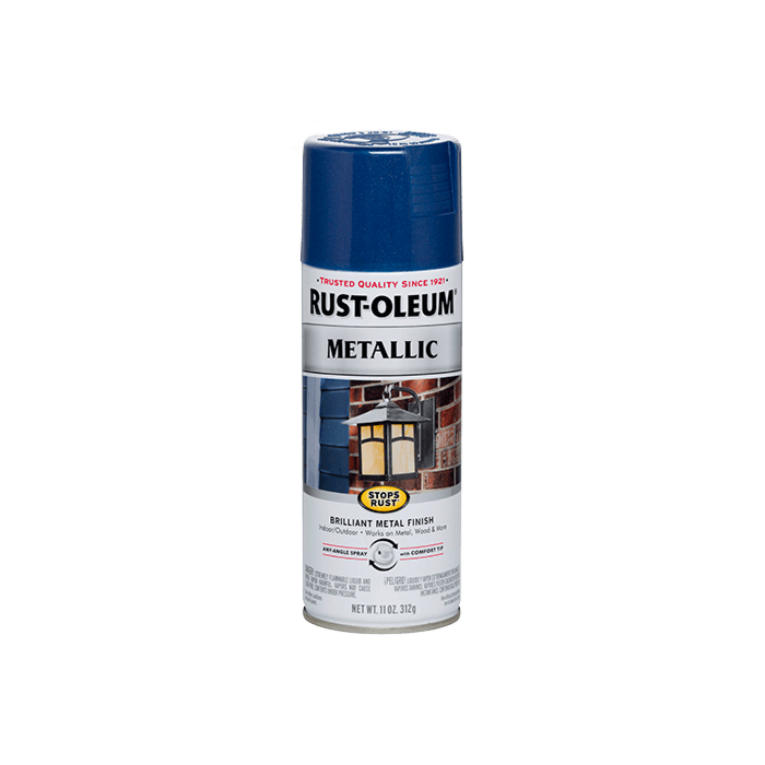 Rust-Oleum Stops Rust Spray Paint (Metallic - Cobalt Blue) 11 oz