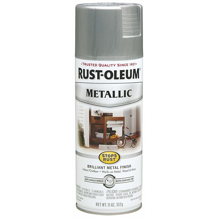 Rust-Oleum Stops Rust® Metallic Spray Paint (Silver) 11 oz